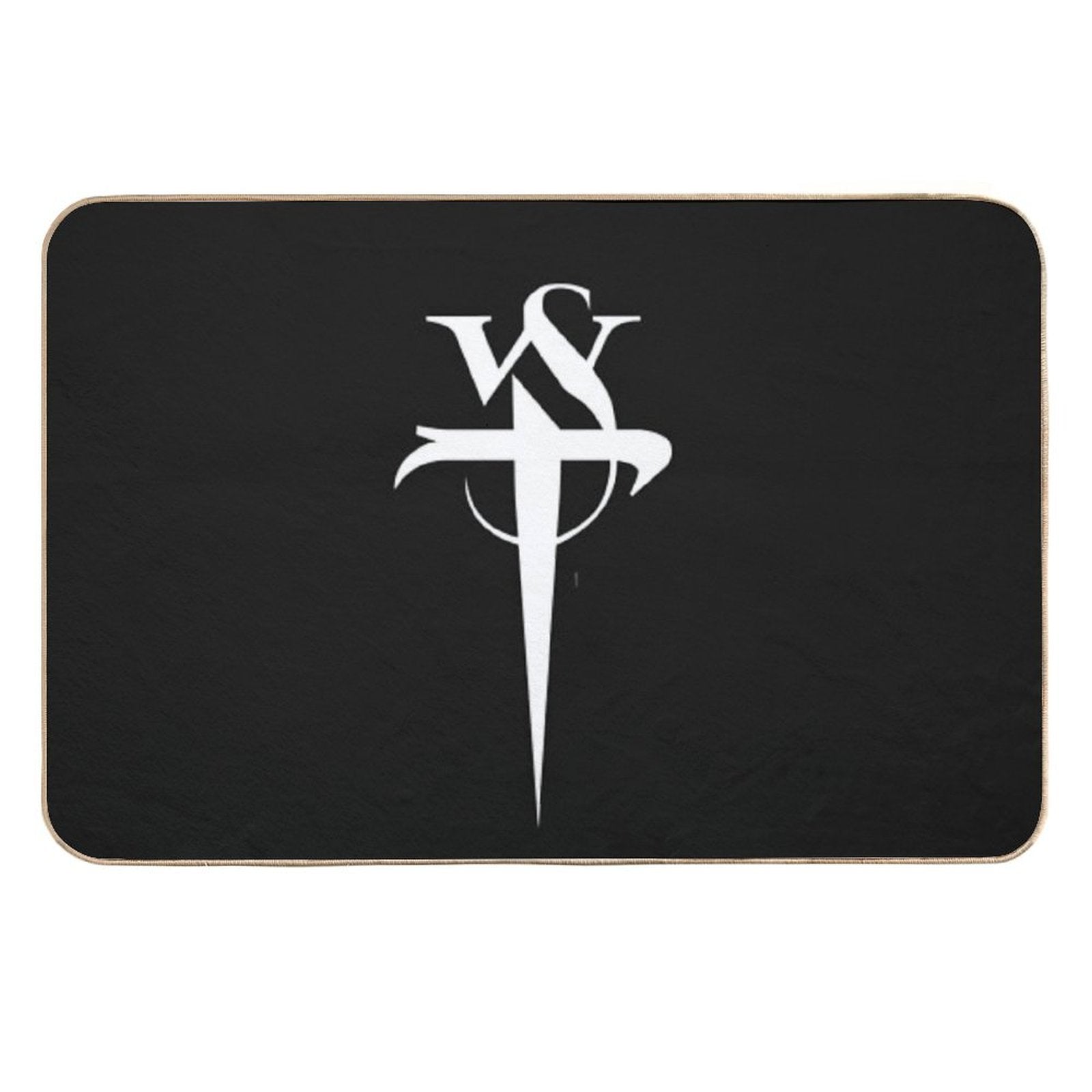 Stabbing Westwared Classic Dagger Logo  Toxin-Free Bath Mat