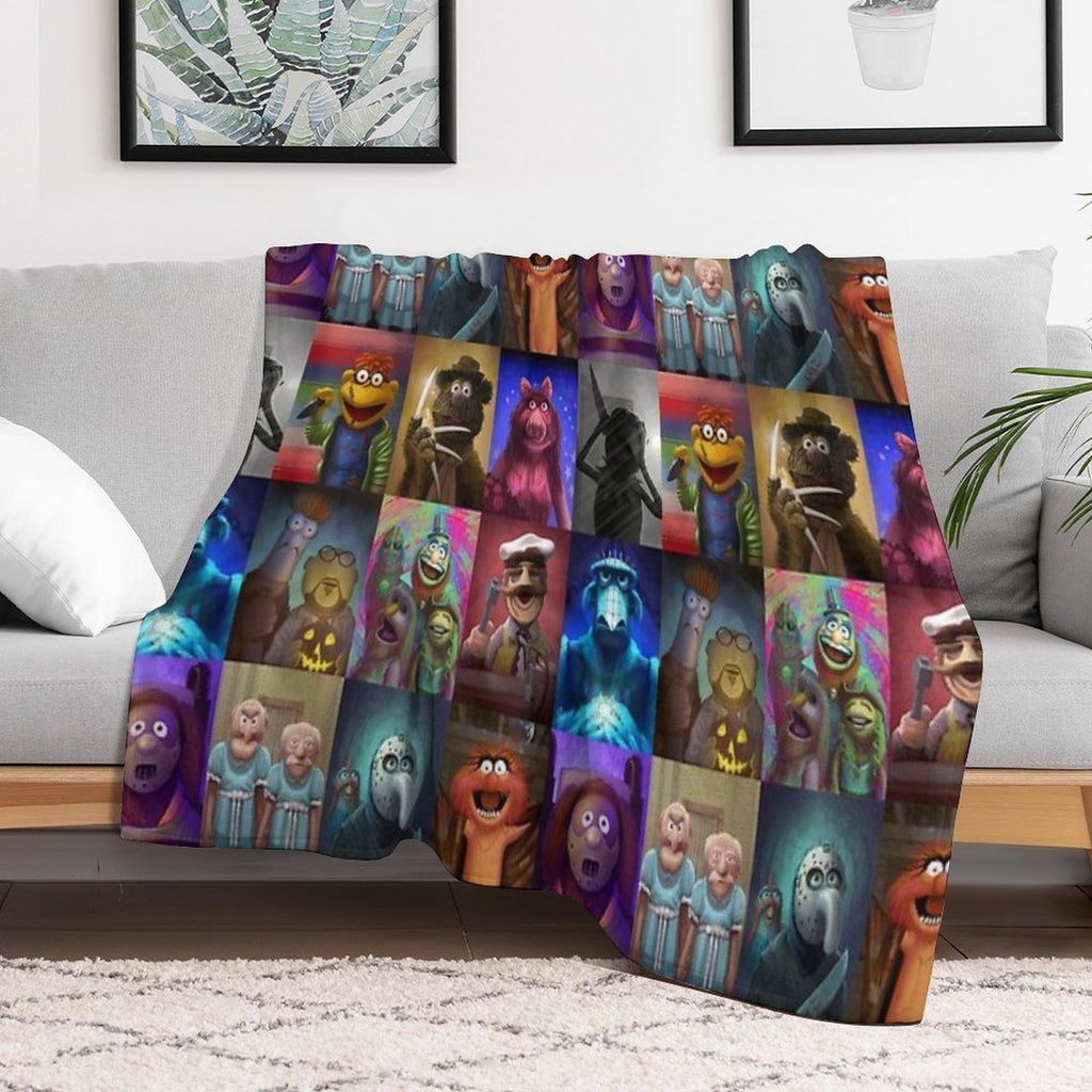 Muppet Maniacs Series 1 Plush Throw Blanket