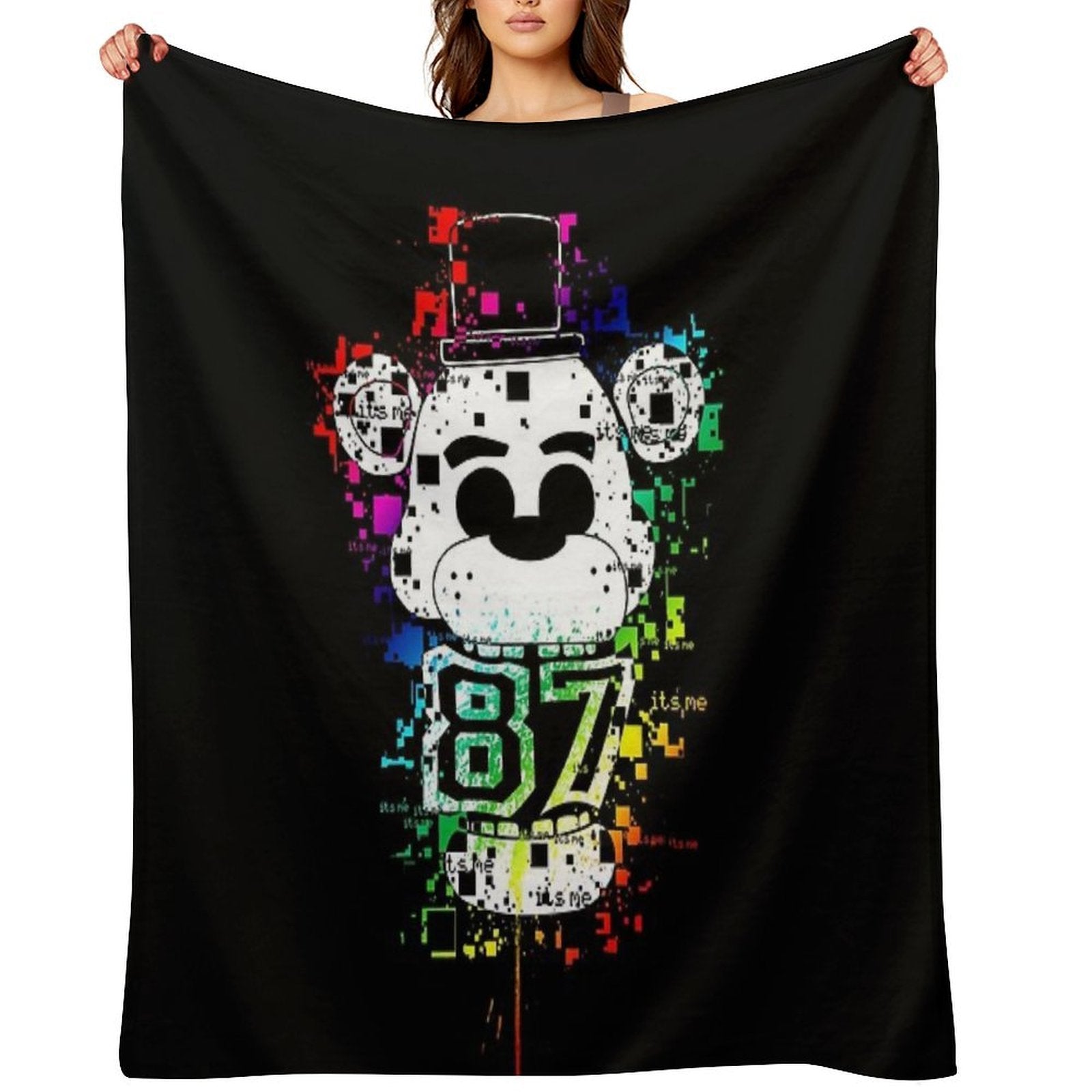 Five Nights At Freddy's - It's Me Machine-washable Throw Blanket