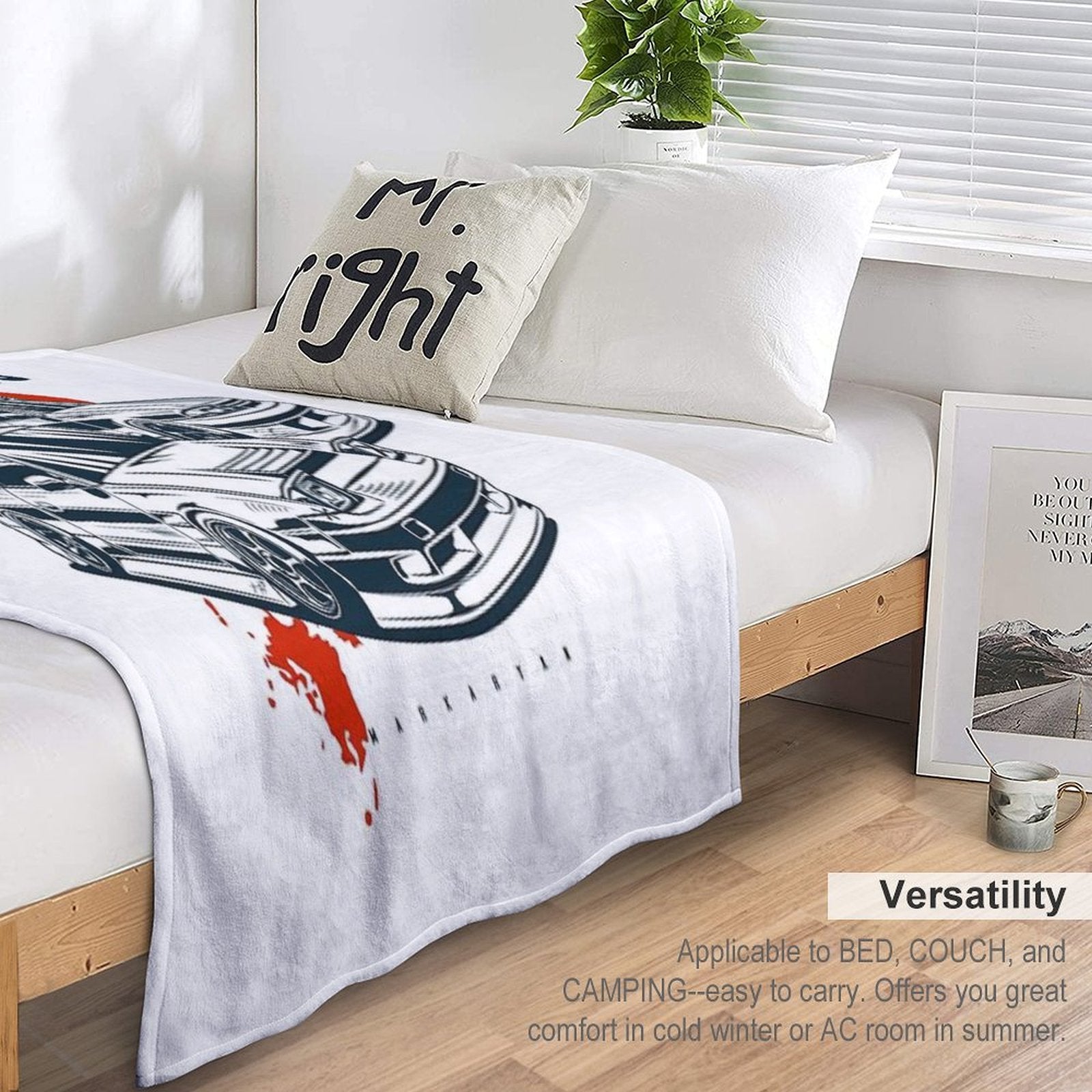 Japanese Legends. 240Sx, Skyline, 300ZX Machine-washable Throw Blanket