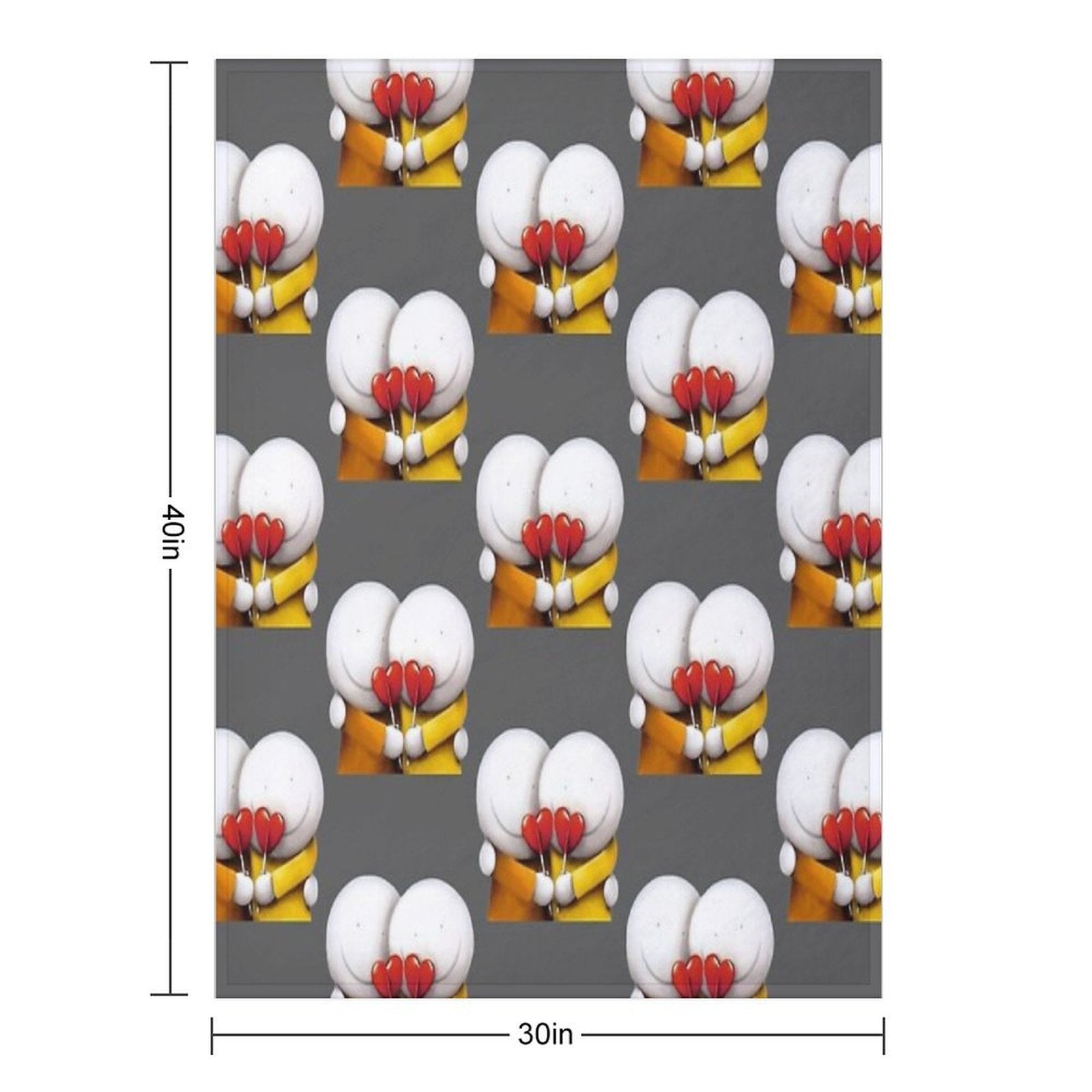 Copy of Doug Hyde Machine-washable Throw Blanket