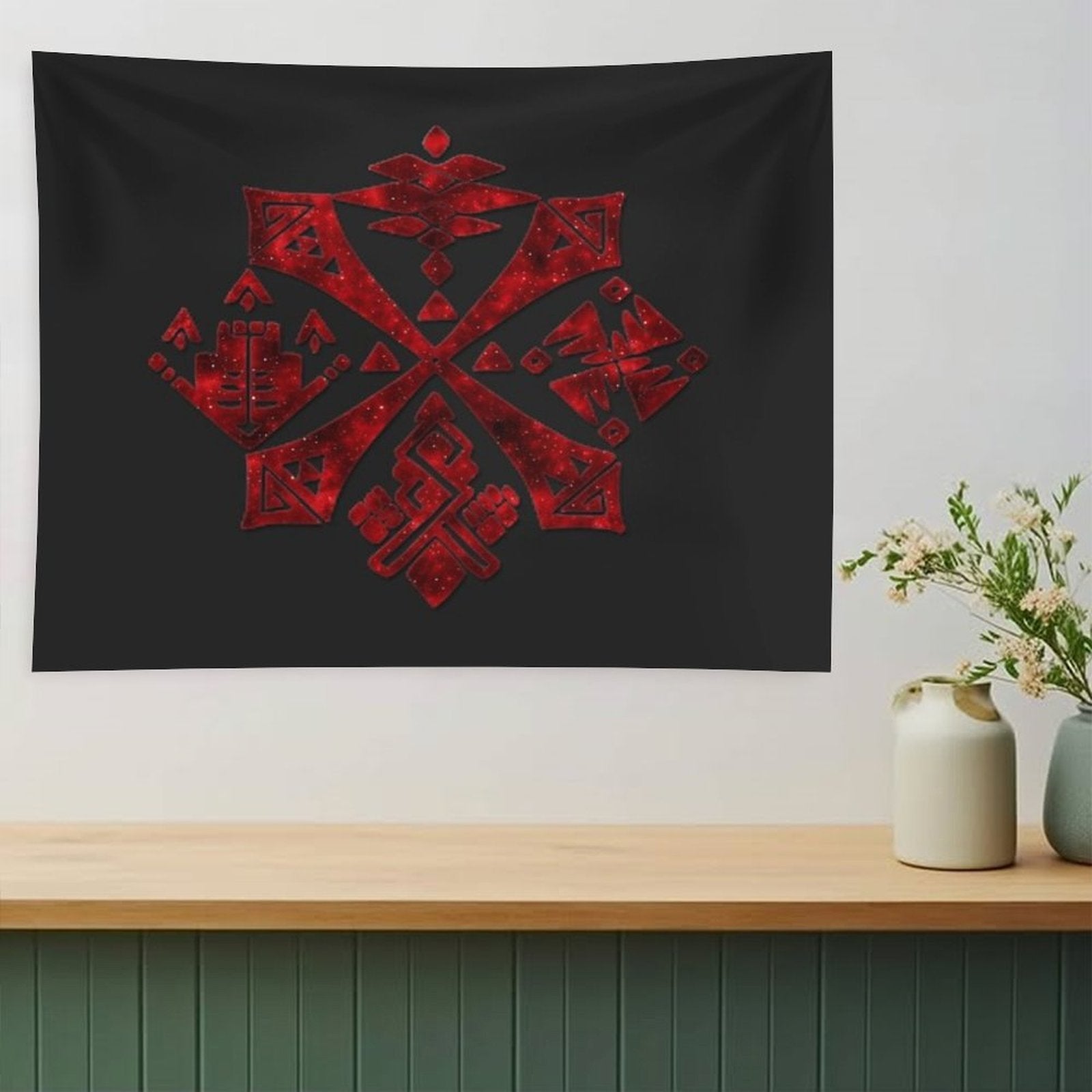 Monster Hunter - Hunter's Guild Emblem (Galaxy Design) Tapestry