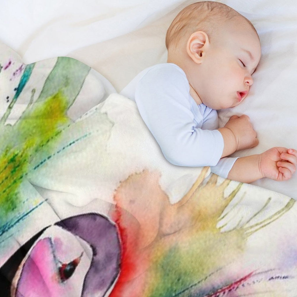 Puffin Durable Throw Blanket