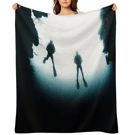 Deep Dive Anti-pilling Throw Blanket