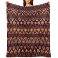 Pattern Design Wrinkle-free Throw Blanket