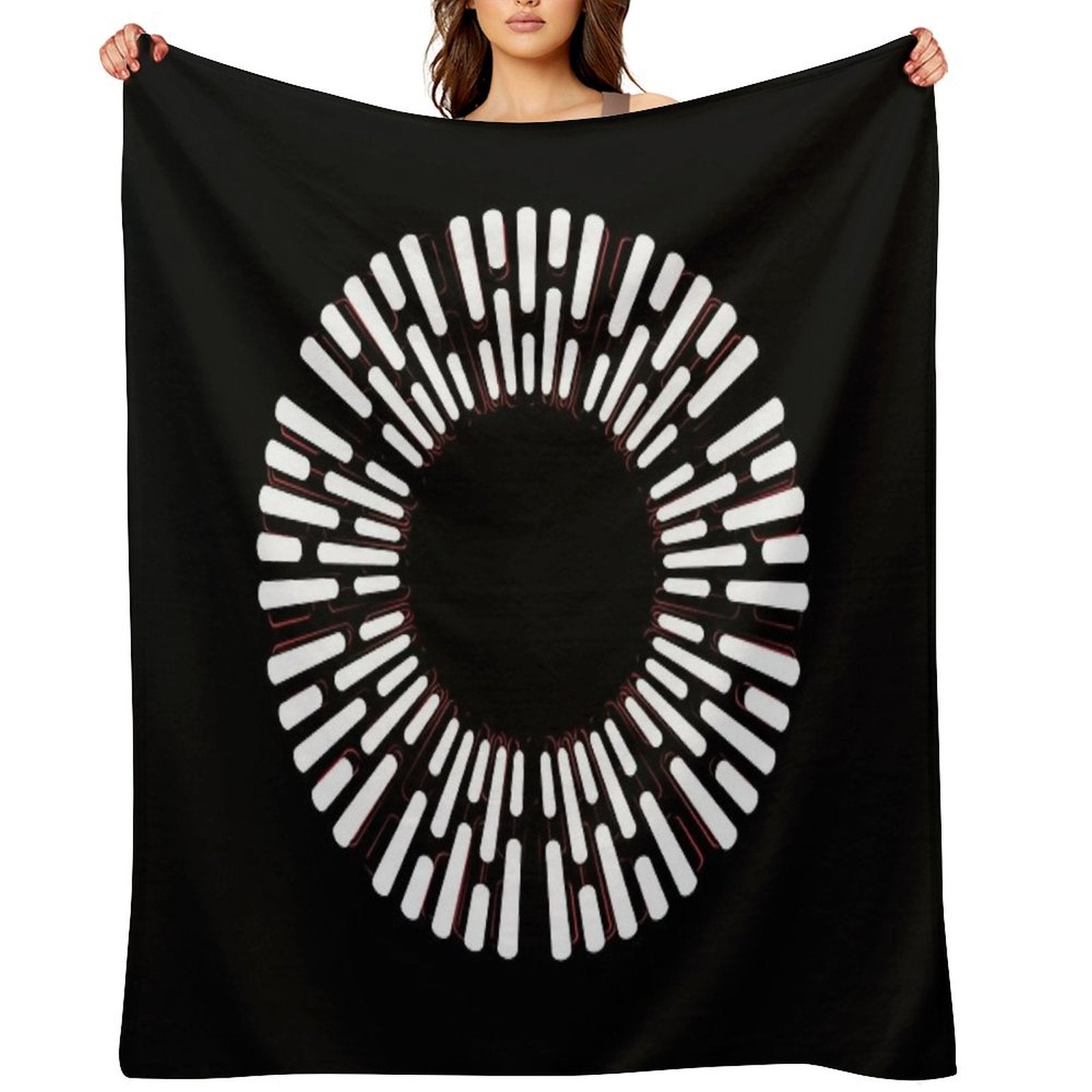Death Star Lighting Compact Throw Blanket