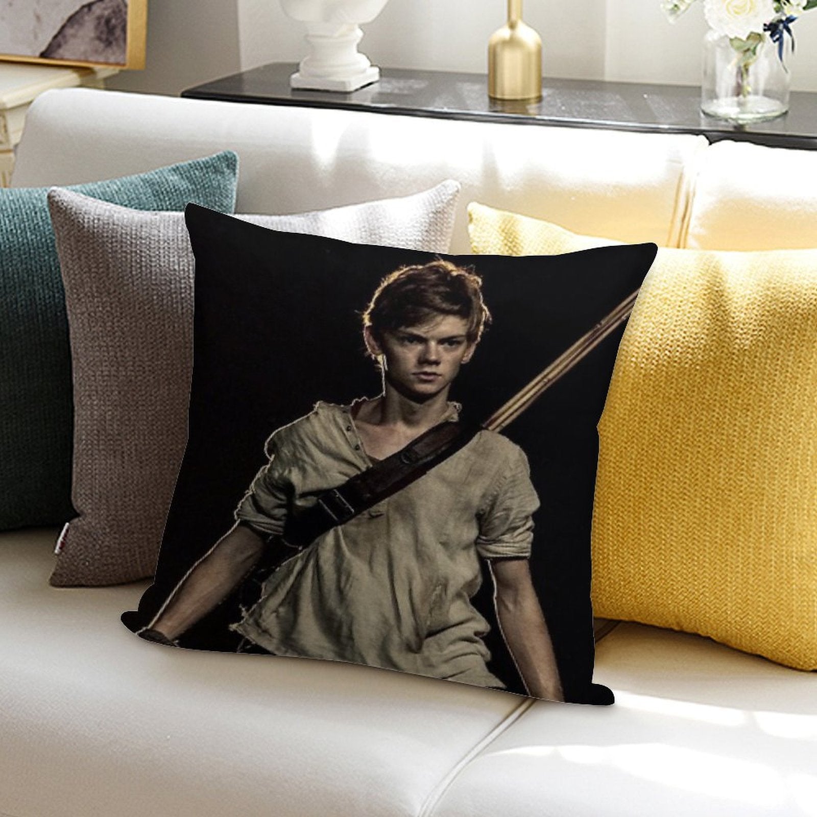 The Maze Runner - Newt 2 Soft Home Decor Throw Pillow