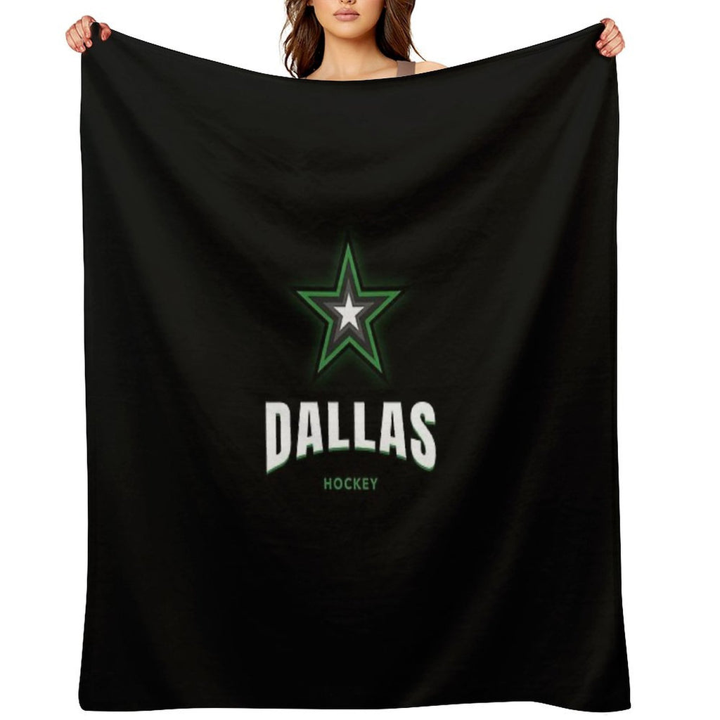 Dallas Stars Hockey Compact Throw Blanket