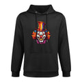 Scary Evil Clown Creepy Spooky Horror Haloween Costume Medium-Weight Fabric Hoodie