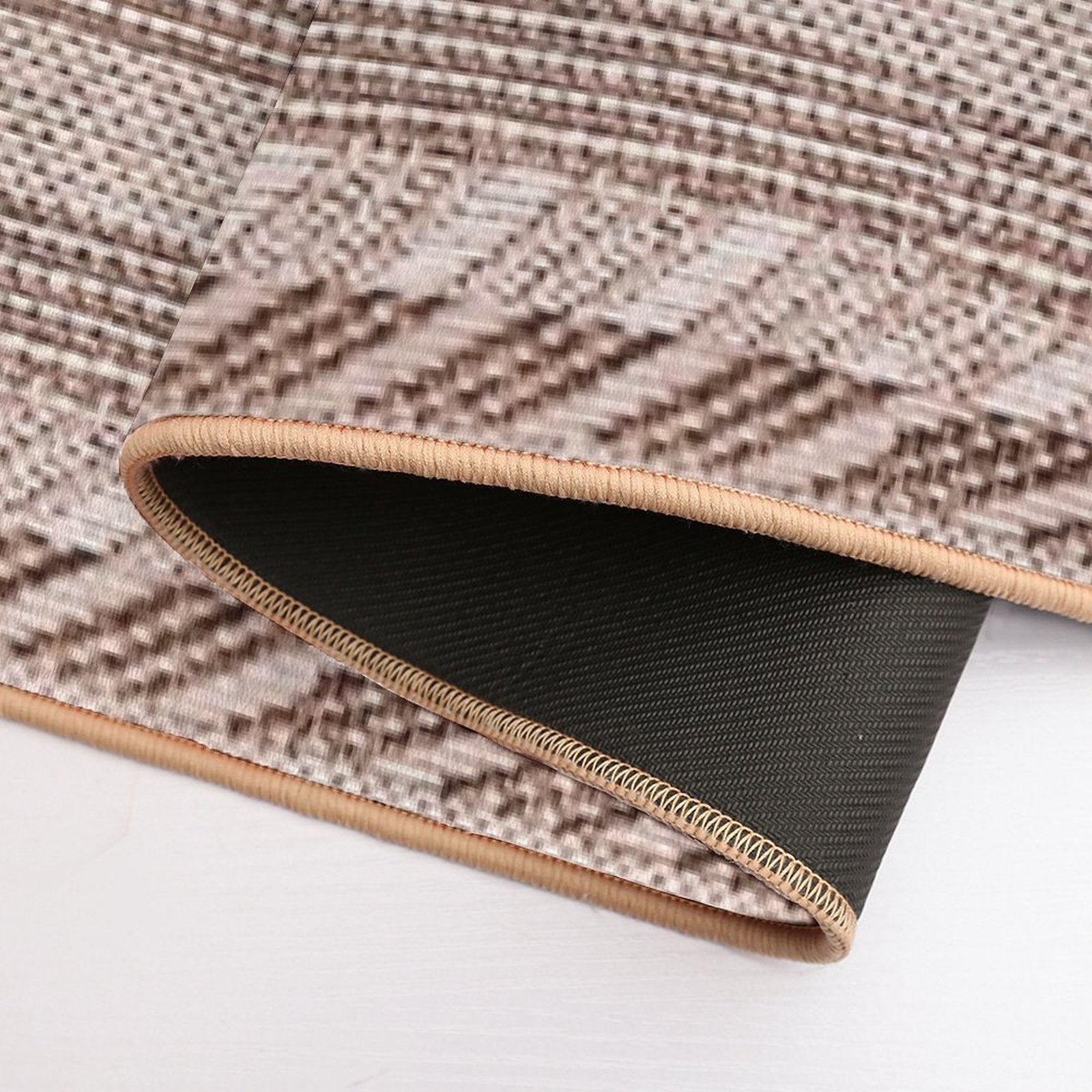 Brassy - Boho Stripe -  Long-Lasting Bath Mat