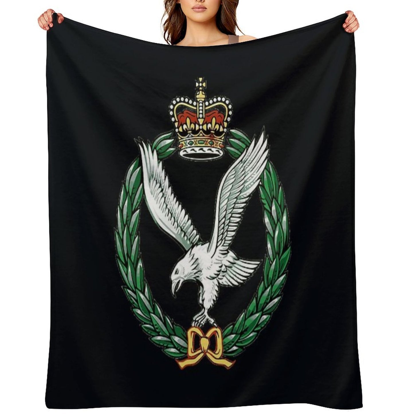 Army Air Corps (AAC) British Army Versatility Throw Blanket