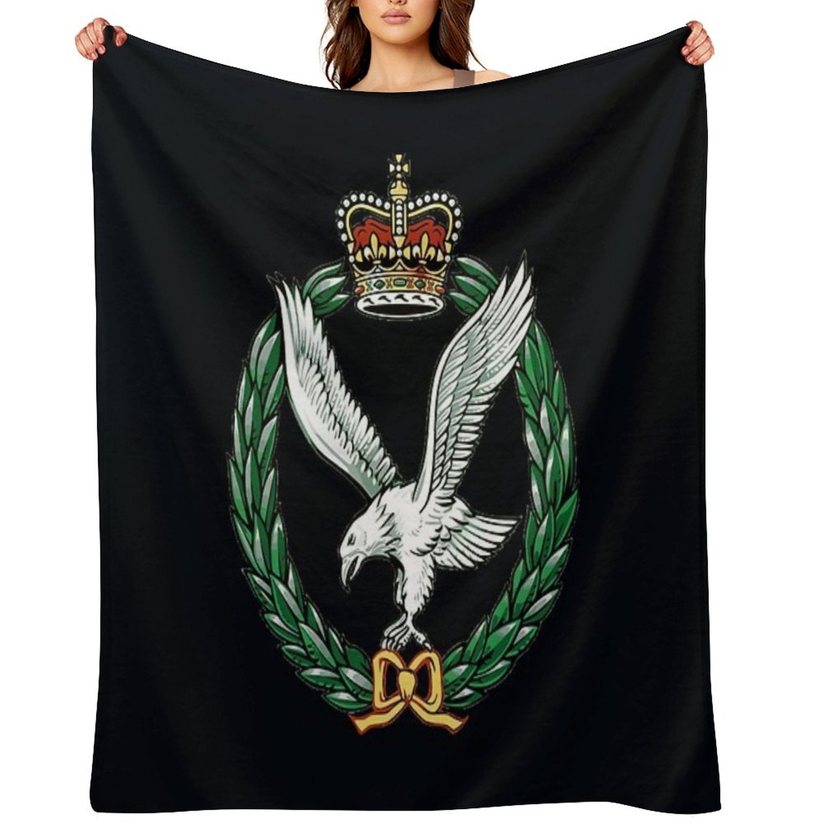 Army Air Corps (AAC) British Army Versatility Throw Blanket