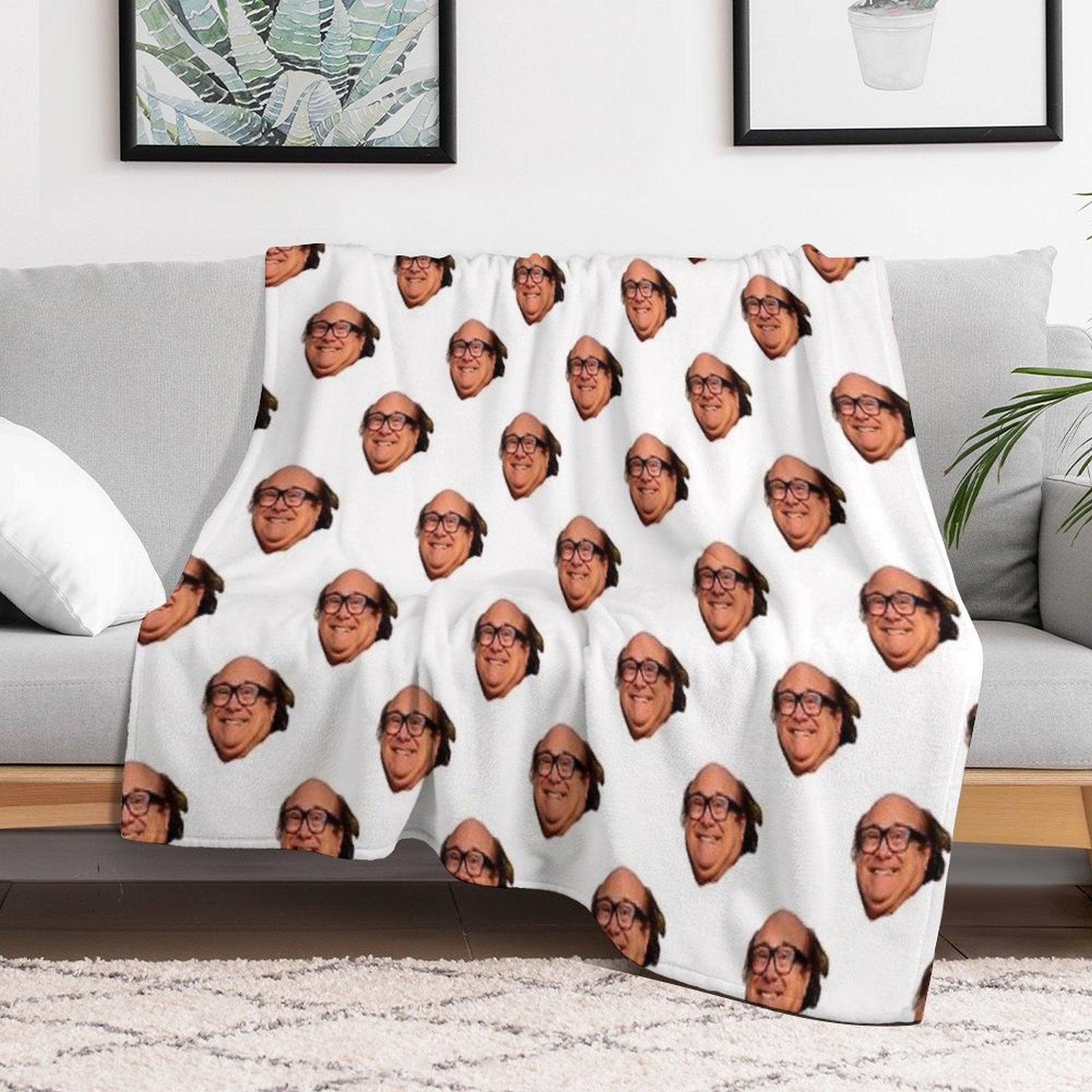 Danny Devito Compact Throw Blanket