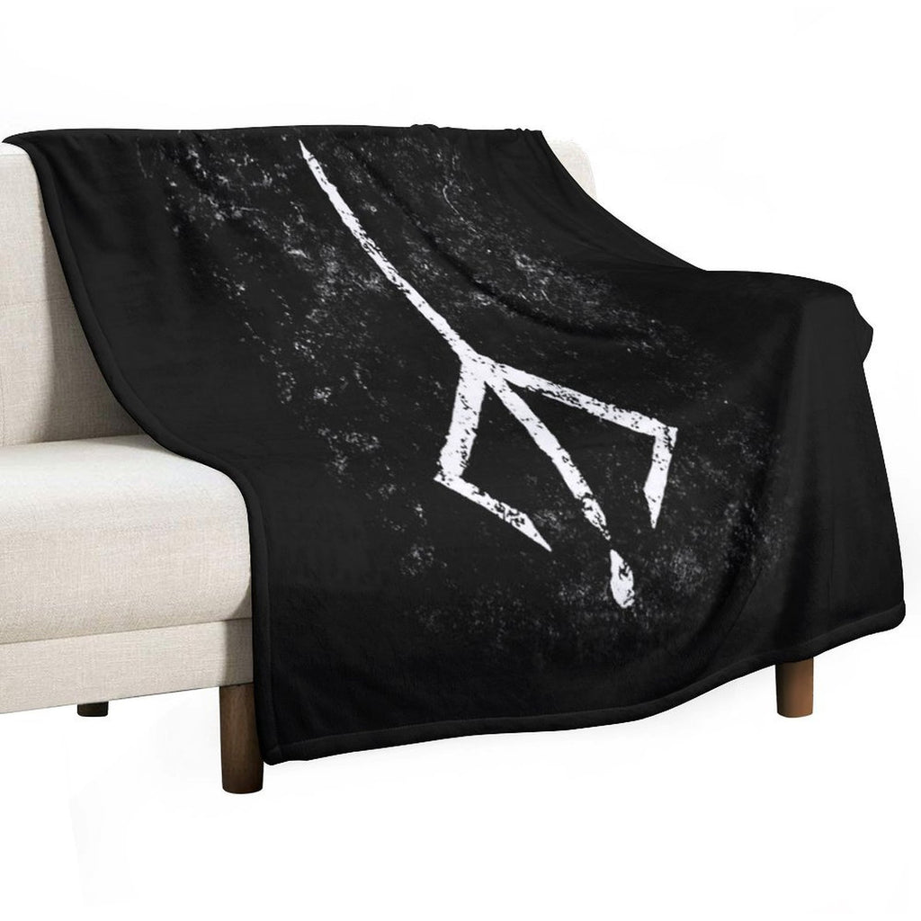 Bloodborne Game Hunters Mark -new Sustainable Throw Blanket