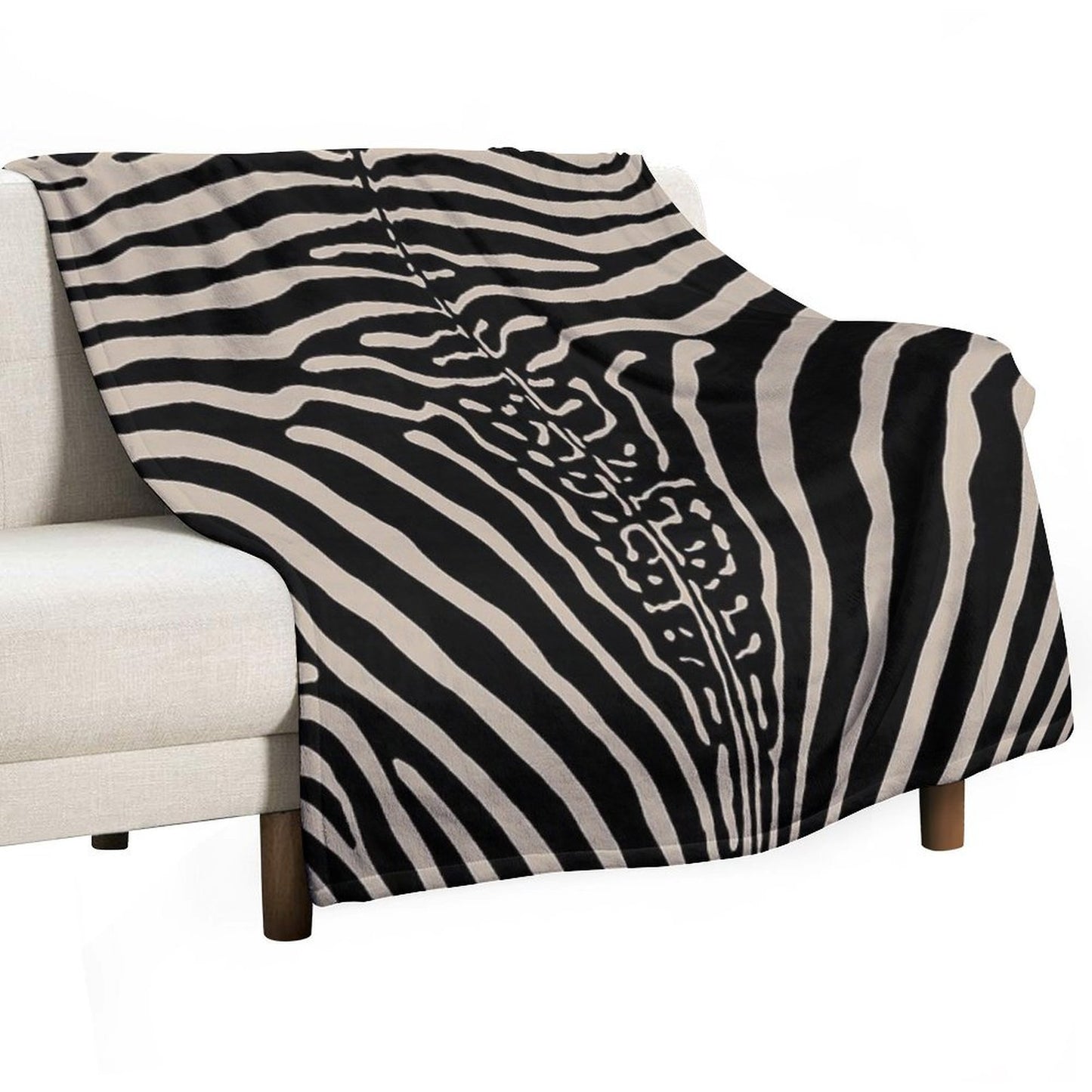 Zebra Stripes Zebra Print Gift-ready Throw Blanket