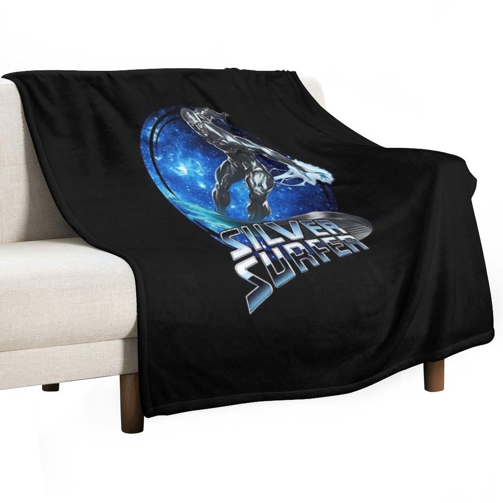 Silver Surfer - Compact Throw Blanket
