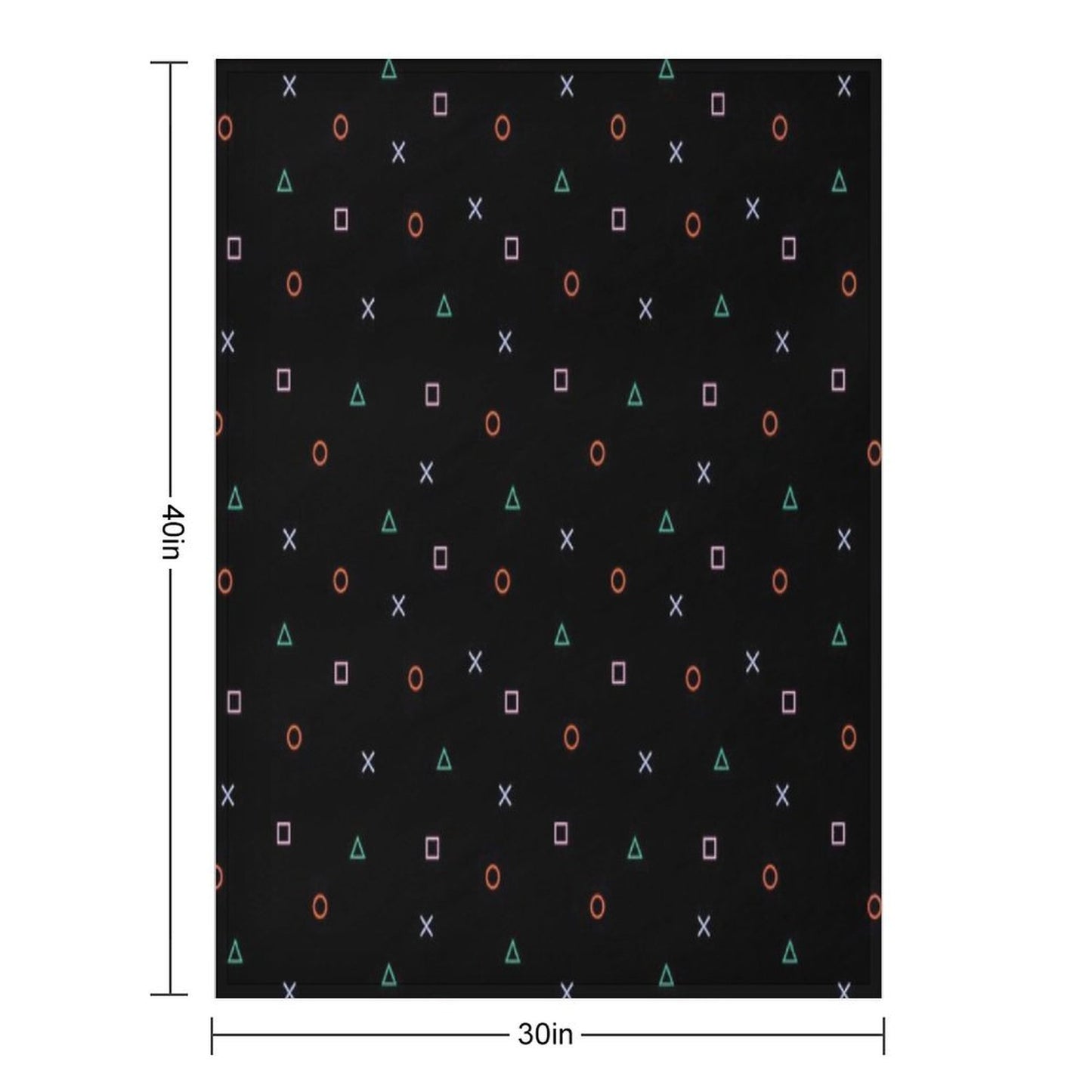 Playstation Buttons Quick-dry Throw Blanket