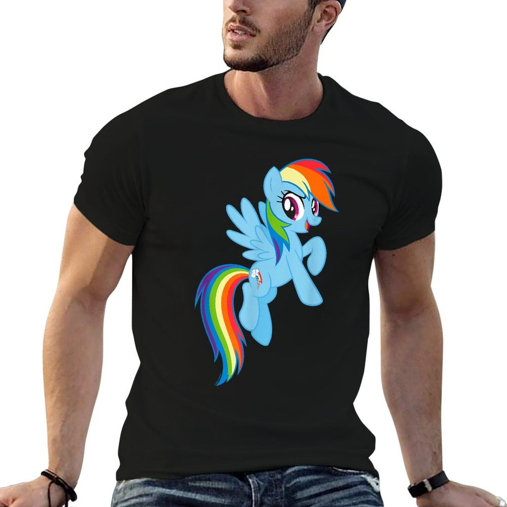 My Little Pony Friendship Is Magic Big Rainbow Dash  Eco-friendly Material T-Shirt