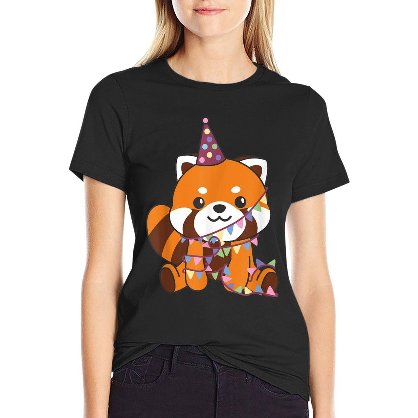 Red Panda Birthday for Children A Birthday Red Panda  Relaxed-fit T-Shirt