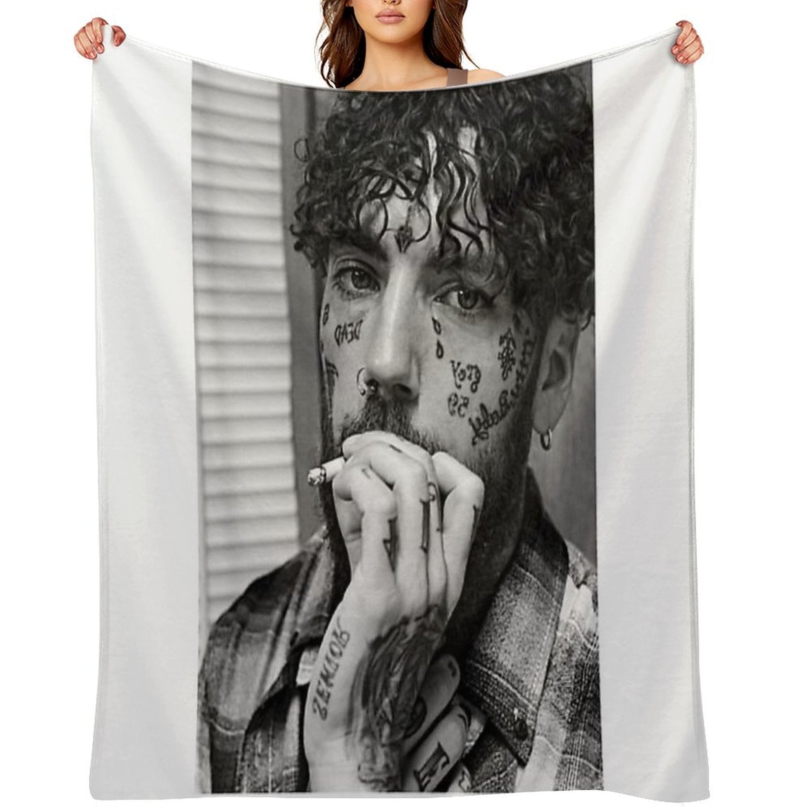 Scrim Lightweight Throw Blanket