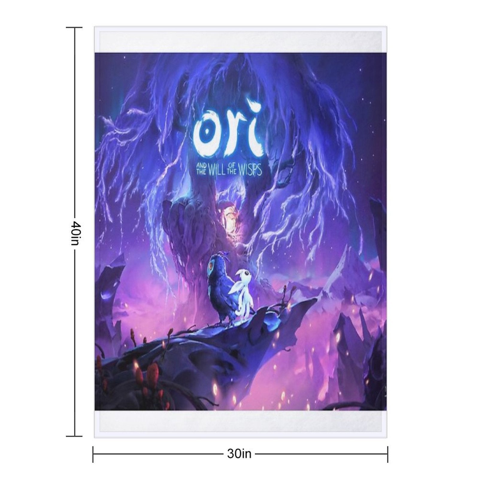 Ori And The Will Shrink-resistant Throw Blanket