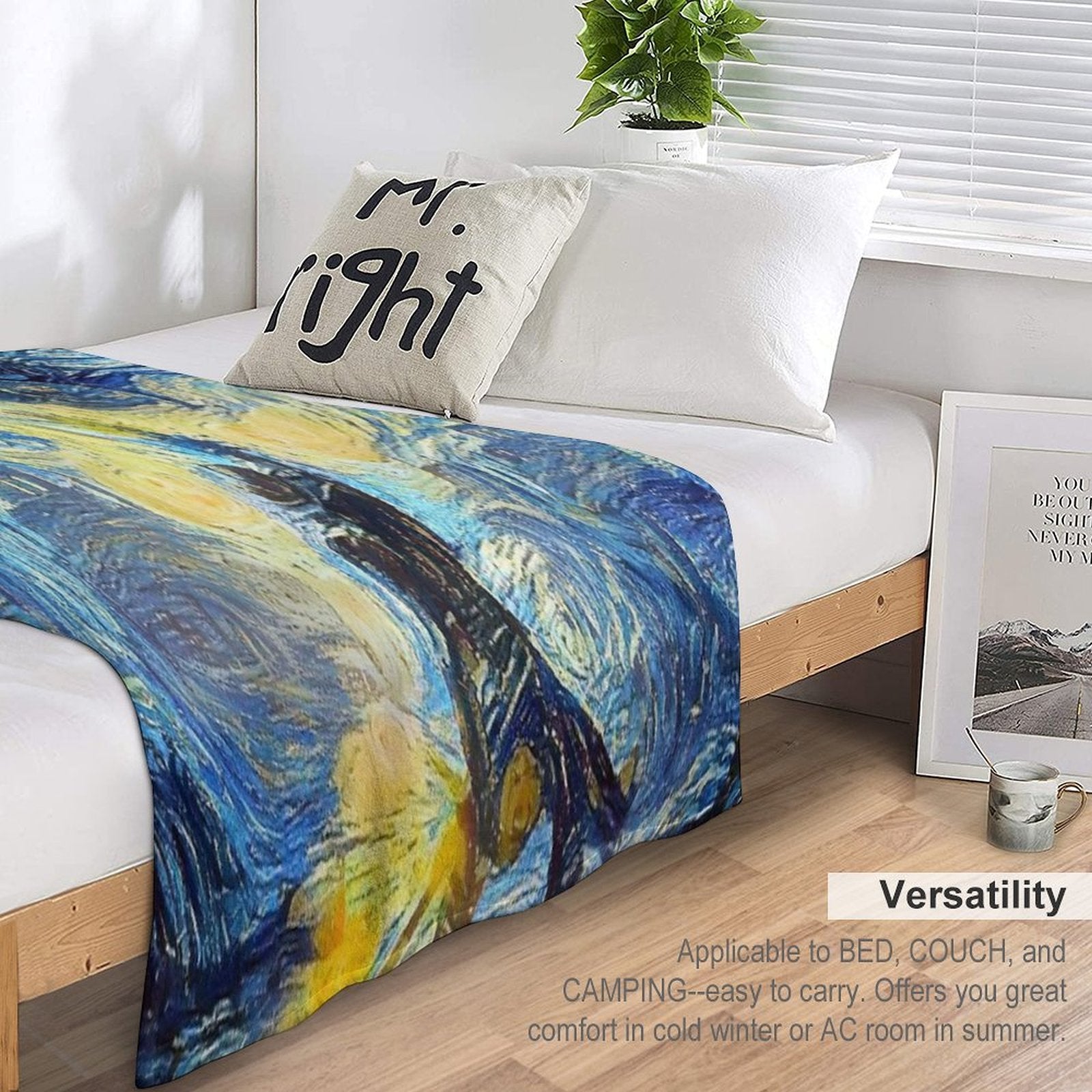 Dragon Age Inquisition Starry Night Premium Throw Blanket