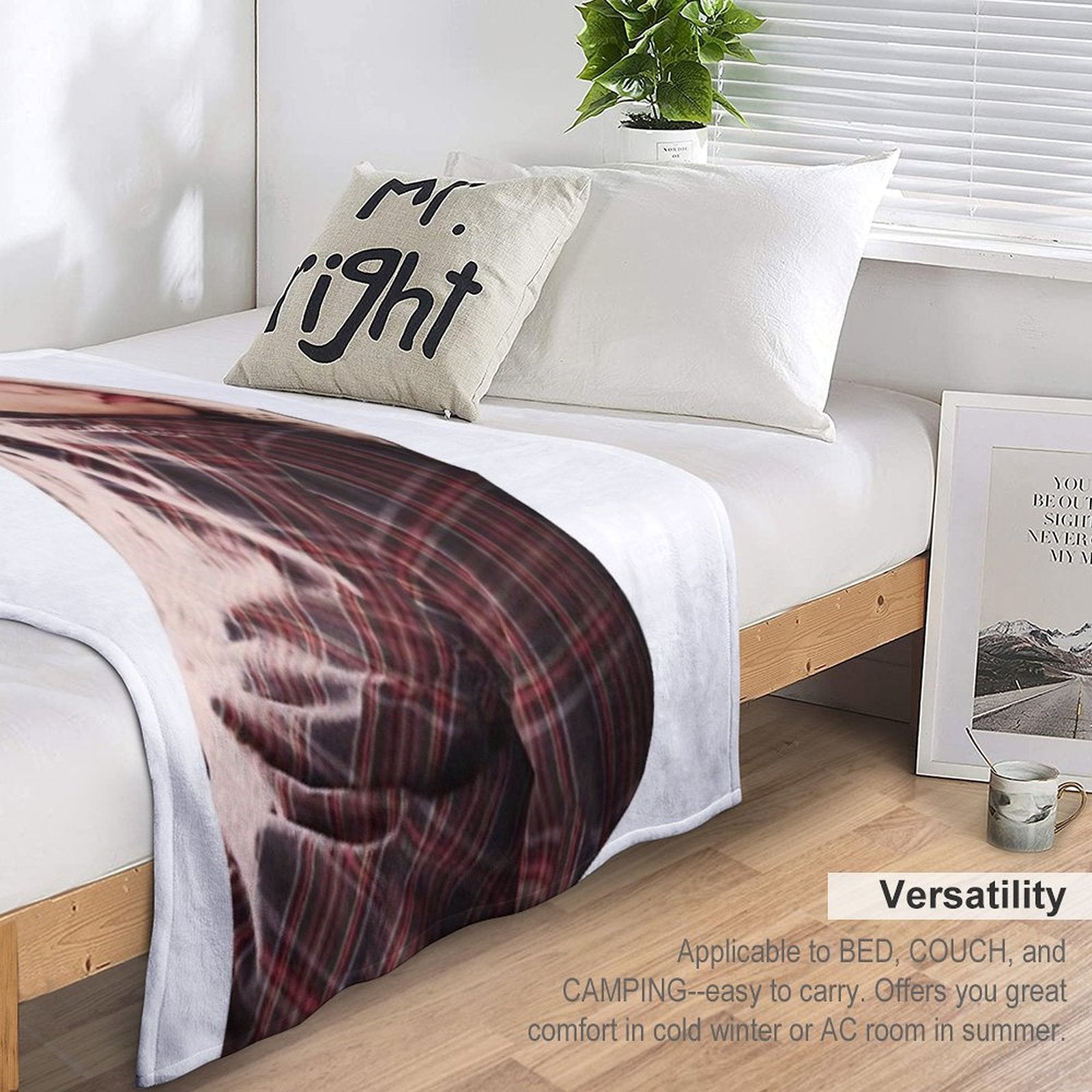 Cute Dylan O’Brien Napping Shrink-resistant Throw Blanket