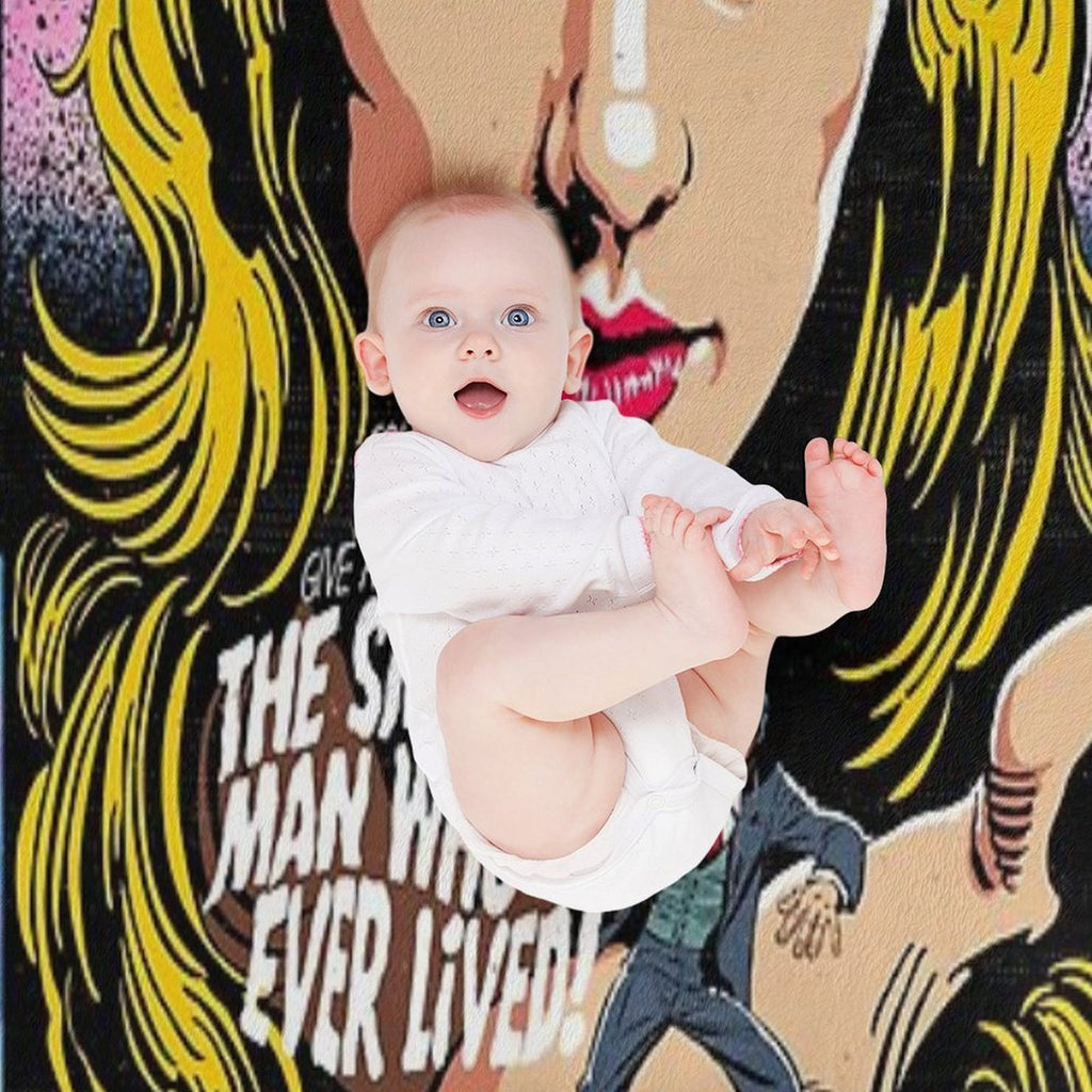 The Smallest Man Eco-conscious Throw Blanket