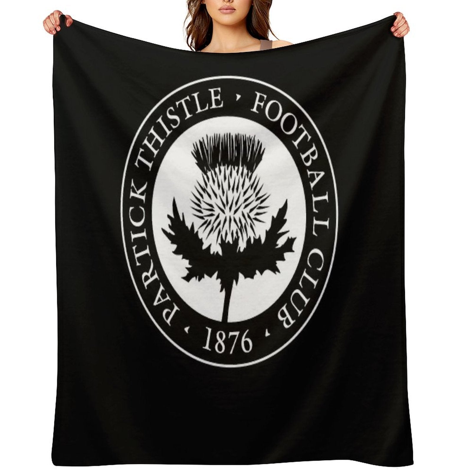 Partick Thistle Scottish Football Sports Fans Classic Shrink-resistant Throw Blanket
