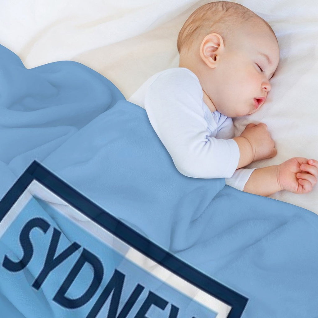 Sydney FC Versatility Throw Blanket