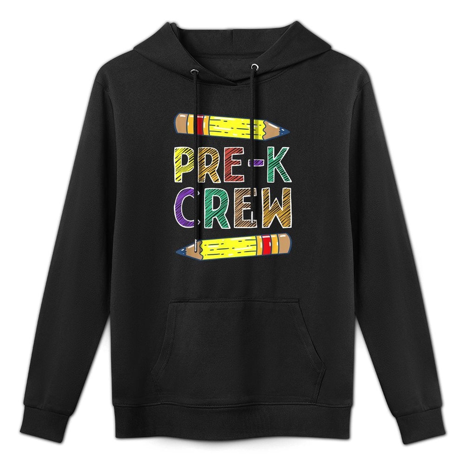 Pre-K Crew Funny PreK Teachers Back To School Shrink-Resistant Hoodie
