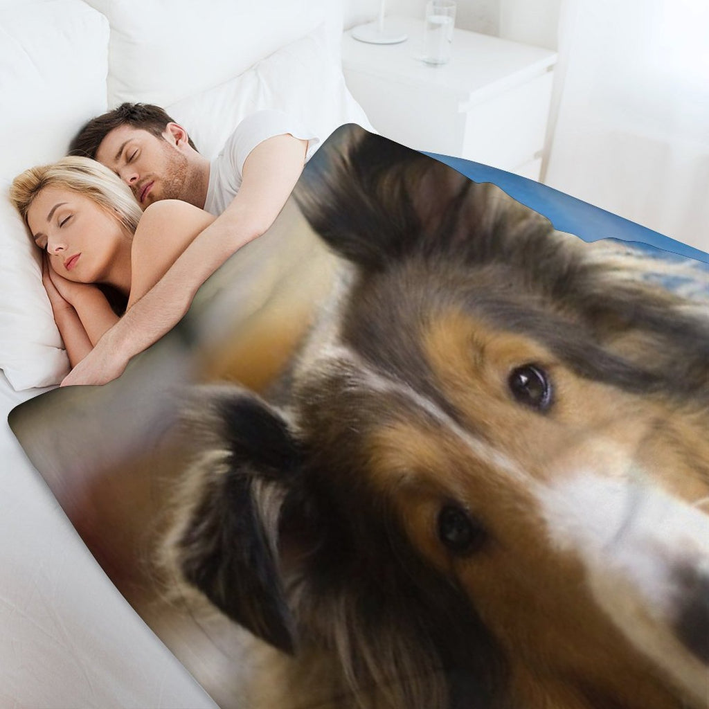 Sheltie Eco-conscious Throw Blanket