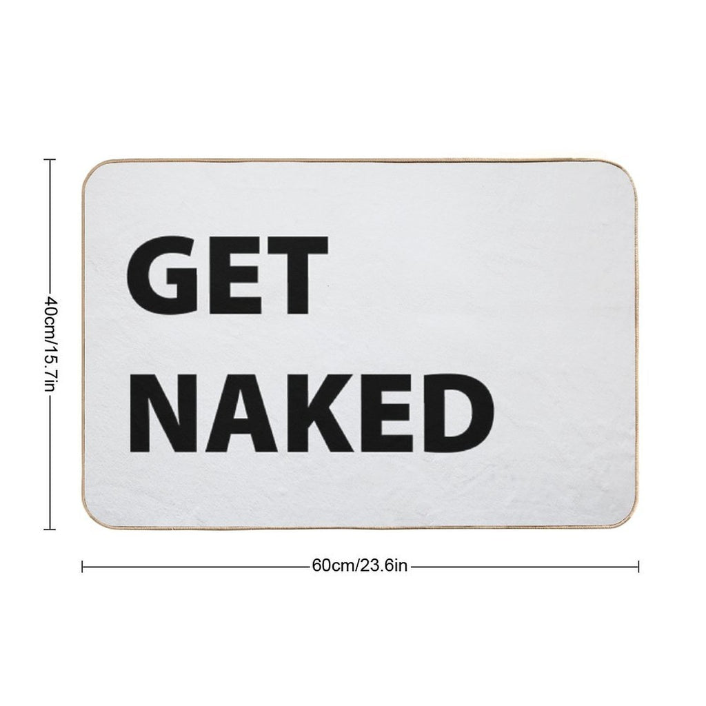 Get Naked  Dirt-Trapping Bath Mat