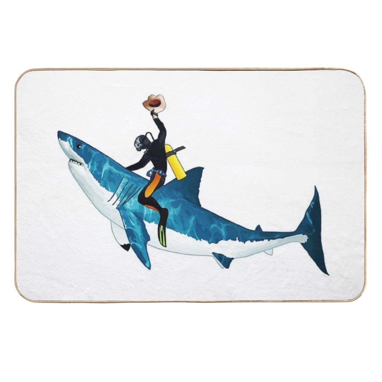 Shark Rodeo  Pet-Safe Bath Mat
