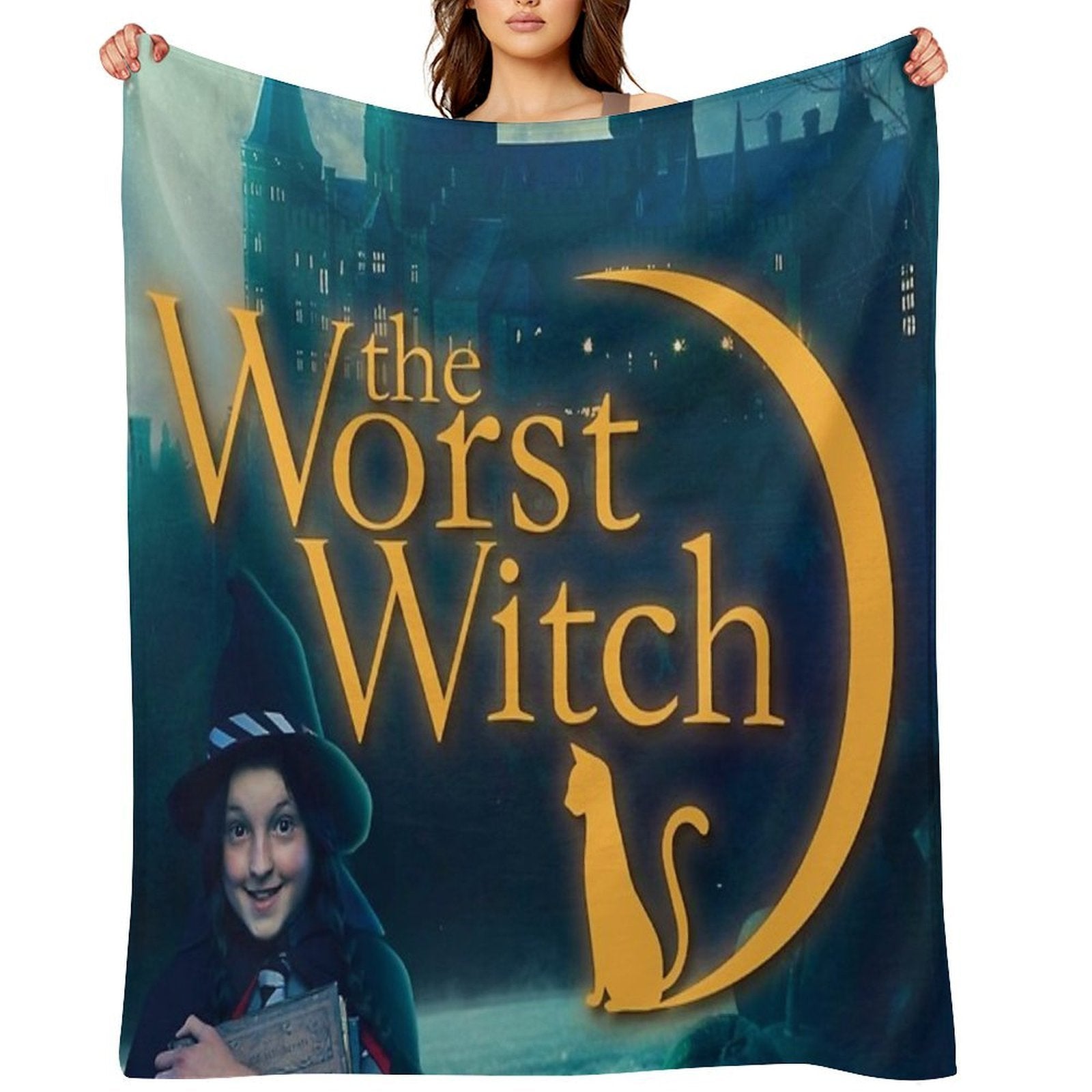 The Worst Witch Easy Care Throw Blanket
