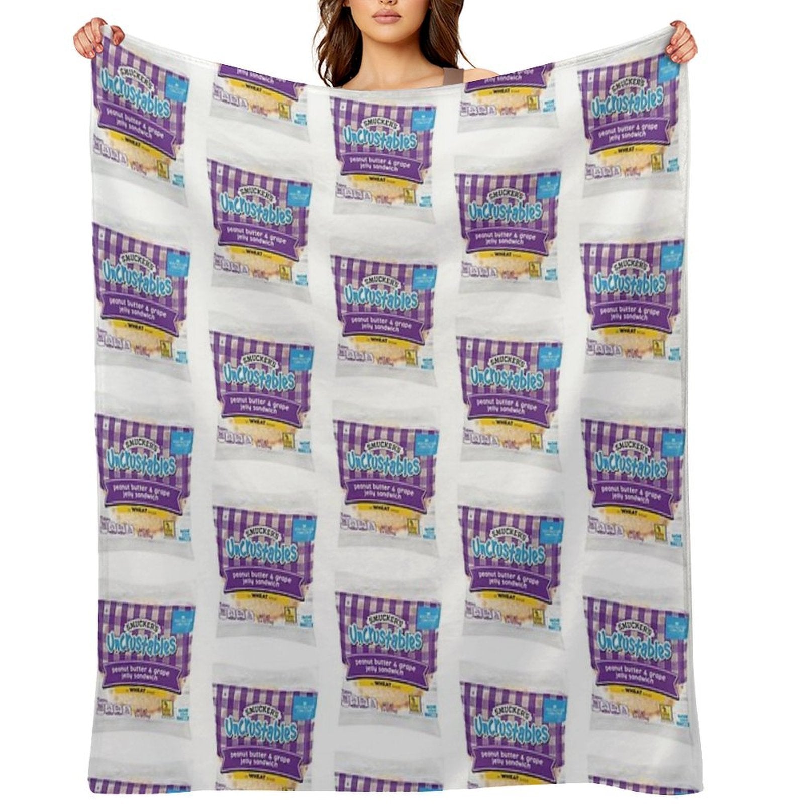 Uncrustables All-season Throw Blanket