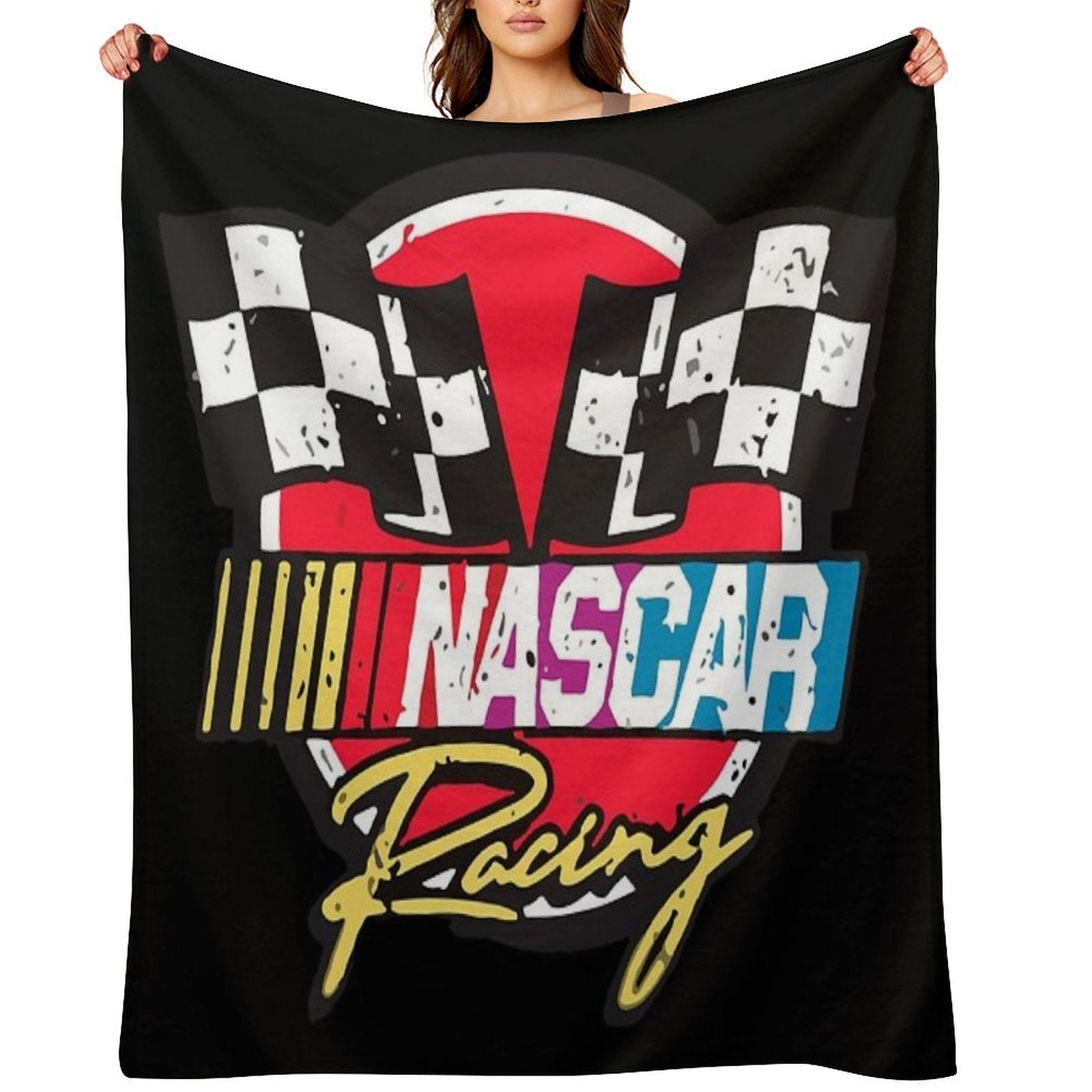 Nascar Wrinkle-free Throw Blanket