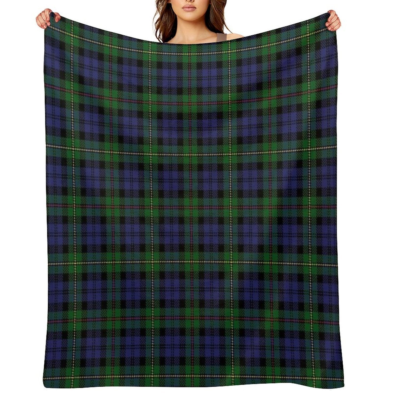 Clan MacEwen, MacEwan Family Tartan Durable Throw Blanket