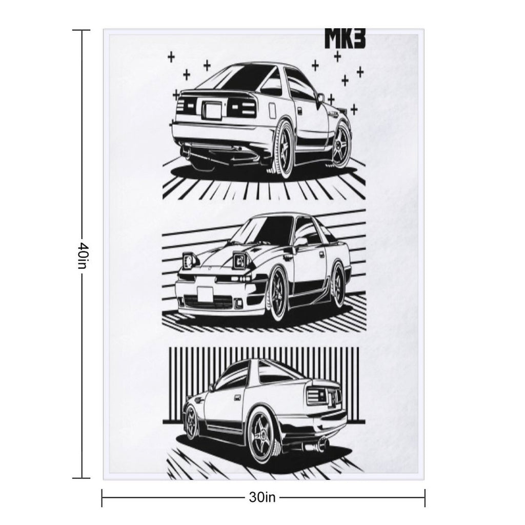 Supra MK3 Versatility Throw Blanket