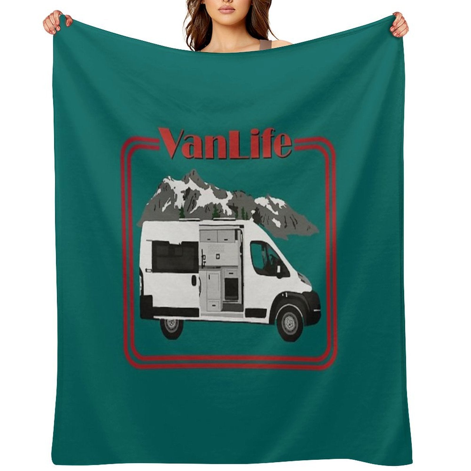 VanLife Lightweight Throw Blanket
