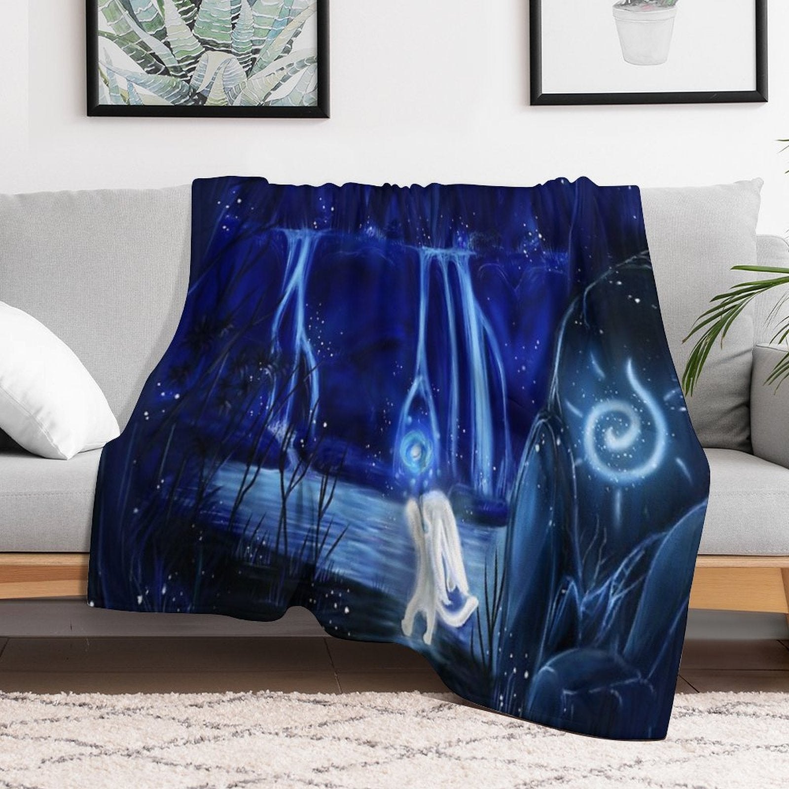 Ori And The Will of The Wisps Premium Throw Blanket