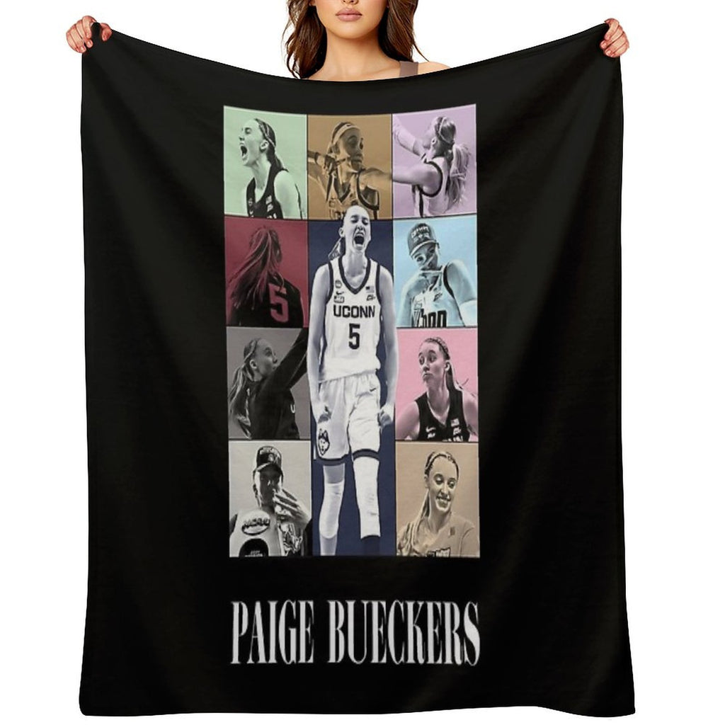 Paige Bueckers Eras Tour Eco-conscious Throw Blanket
