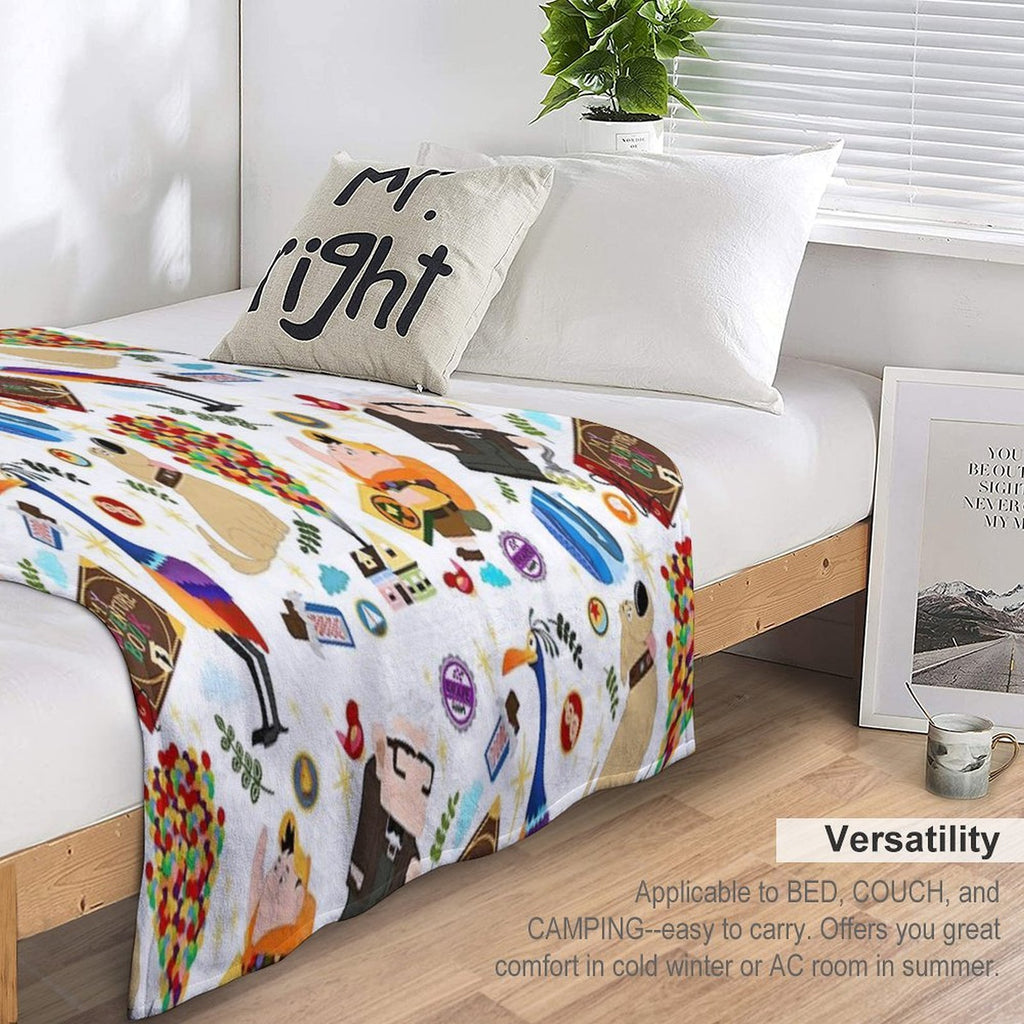 Adventure Is Out There! All-season Throw Blanket
