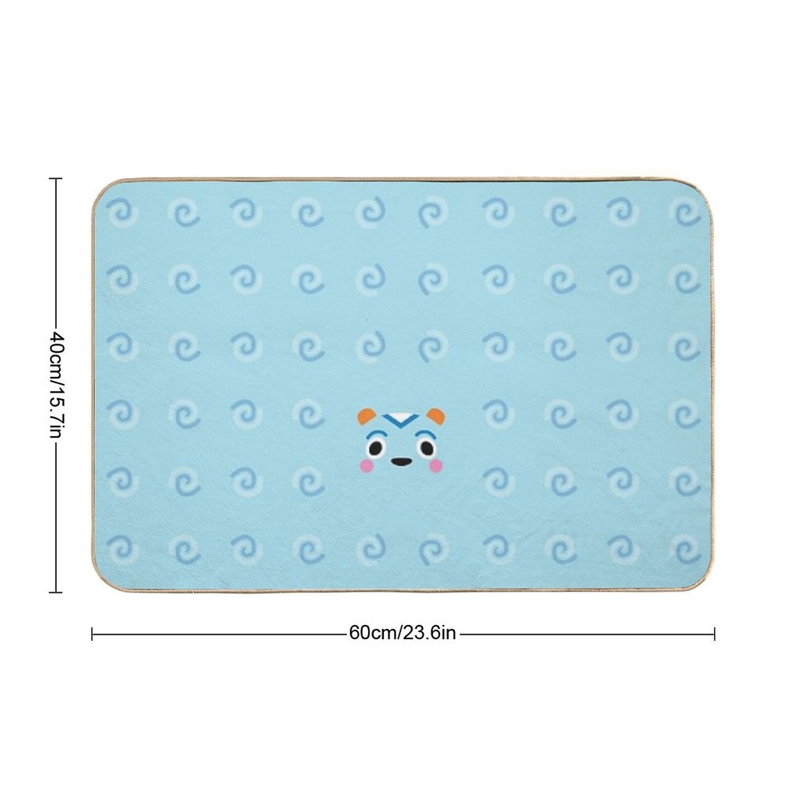 Your Neighbour Filbert  Slip-Resistant Bath Mat