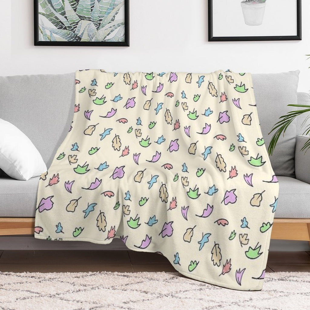 Heartstopper Leaves Machine-washable Throw Blanket