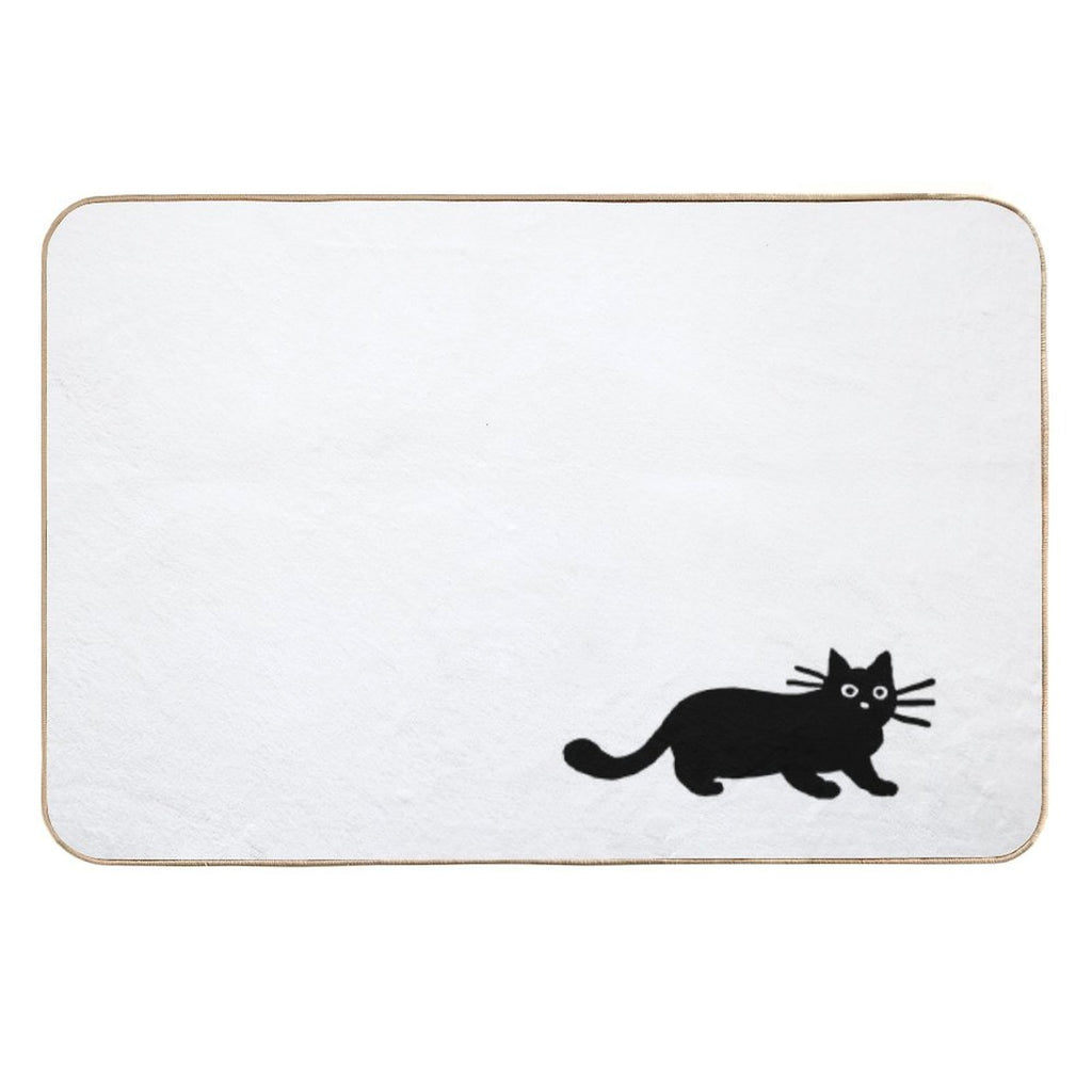 Black Cat(s)  Multi-Purpose Bath Mat