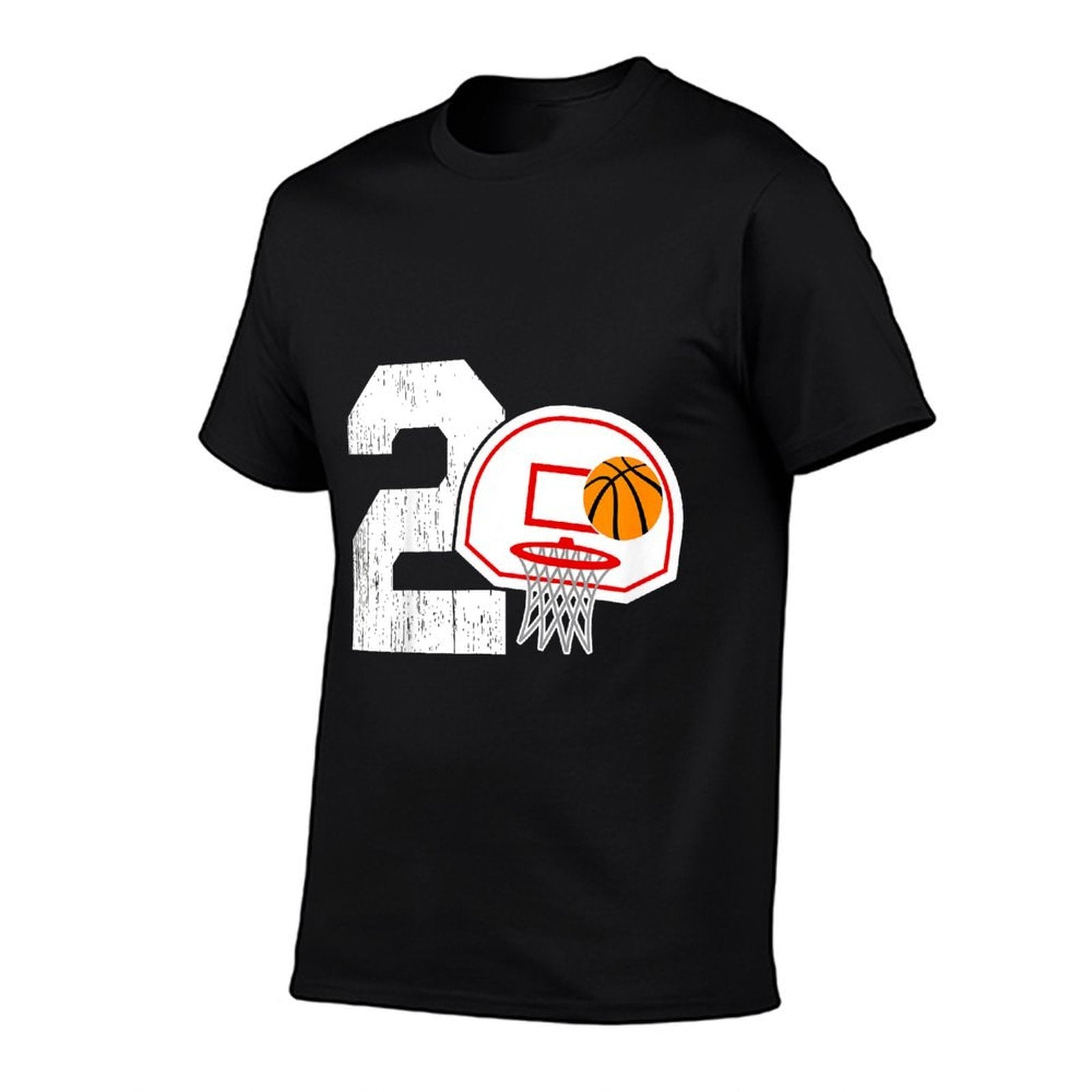Kids 2nd Birthday Basketball Two Year Old Basketball Boy  Relaxed-fit T-Shirt