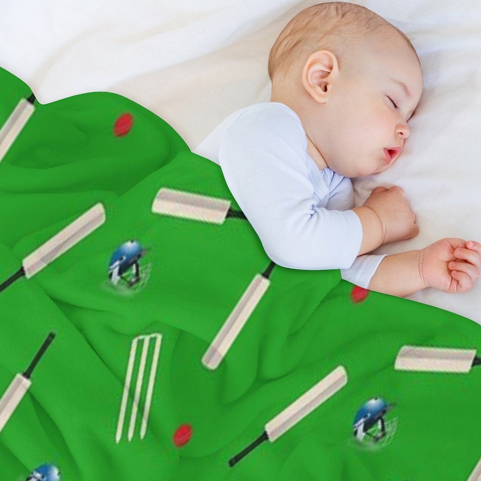 Cricket Pattern Wrinkle-free Throw Blanket