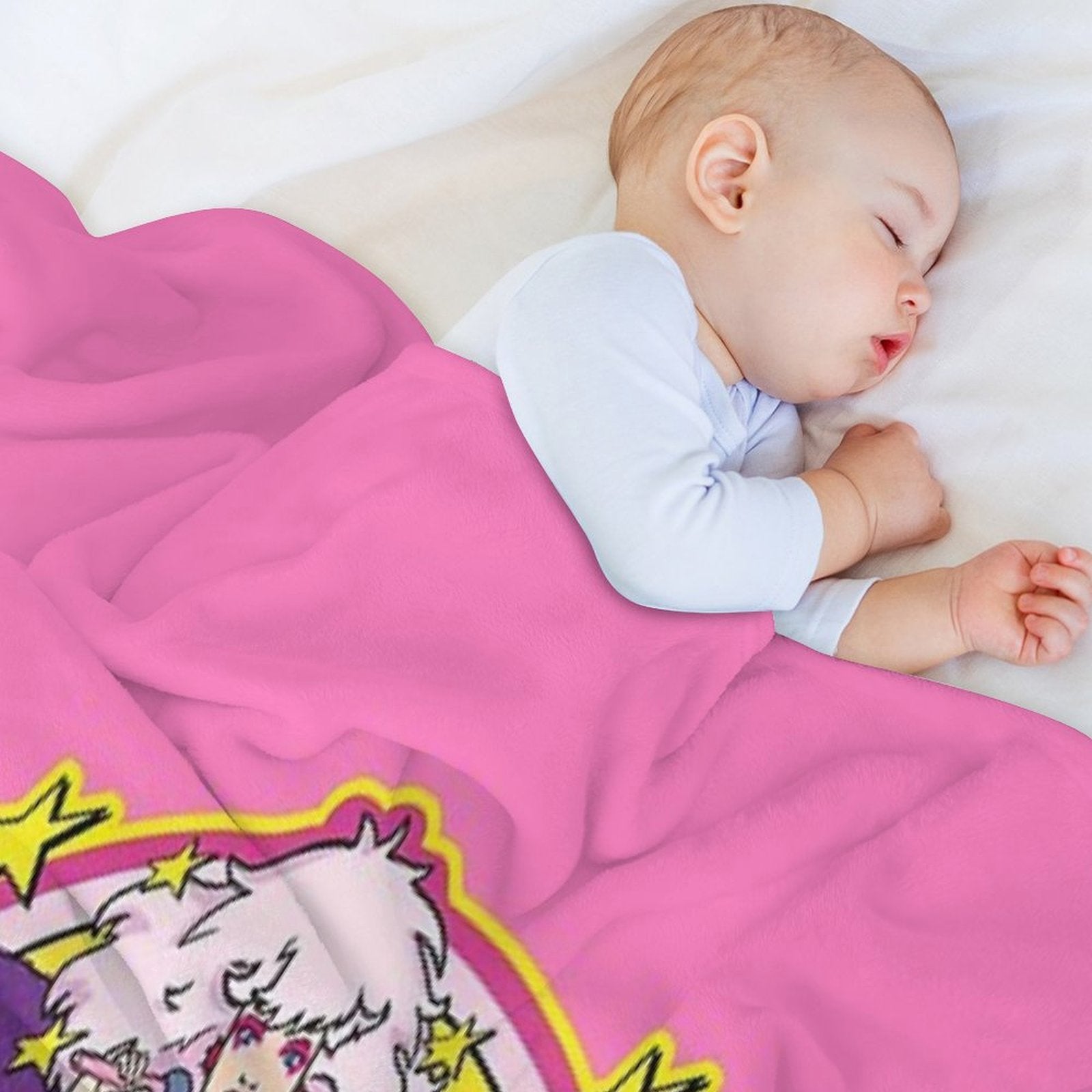 80S Jem And The Holograms HIGH QUALITY Machine-washable Throw Blanket
