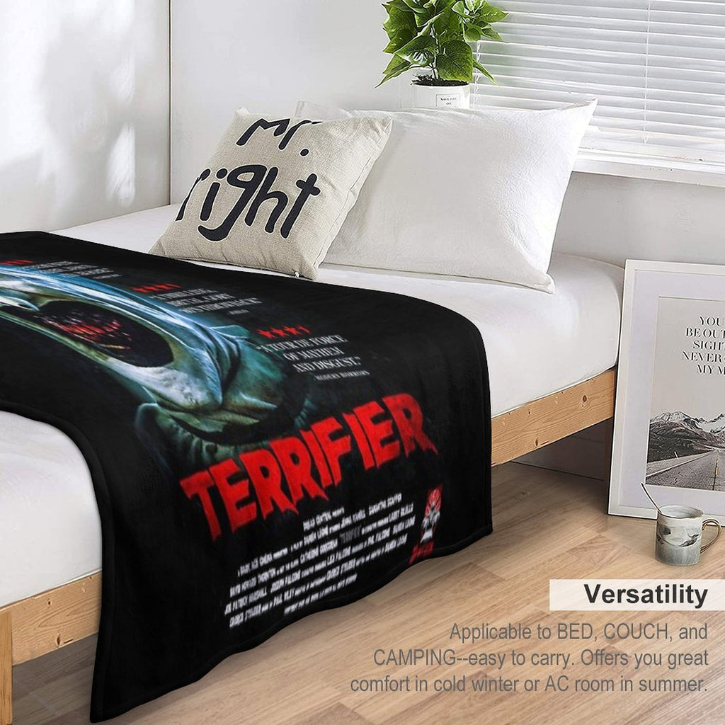Music Vintage Retro Terrifier 2017 Movie Poster Love You Fans Quick-dry Throw Blanket